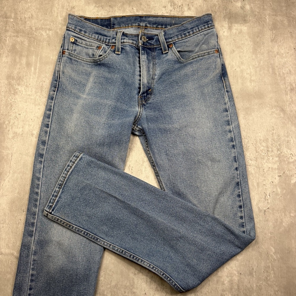 Levi's 511 Slim Jeans Mens 31x32 Blue Denim Casual Classic Cotton Blend USA Work